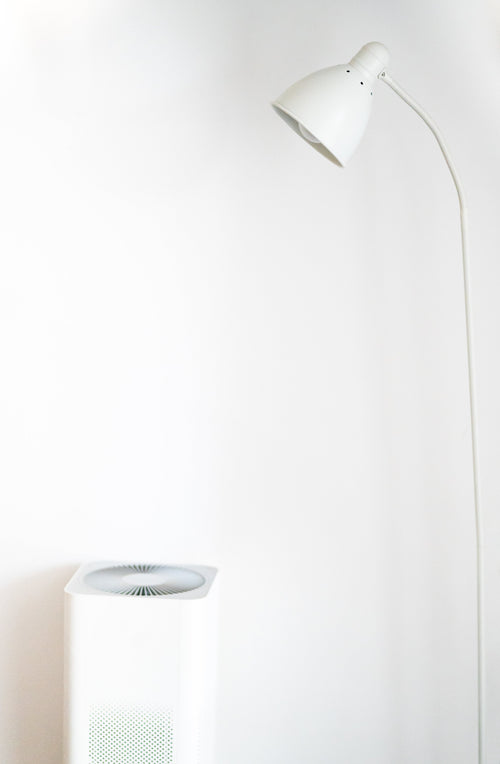 Smart Air Purifier with HEPA Filter and Air Quality Monitor